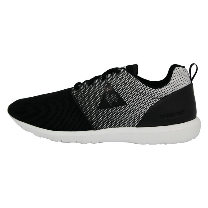 Le Coq Sportif Dynaconf Gradient Jacquard Chaussures Mode Sneakers Homme Noir